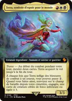 Terra, symbole d'espoir pour le monde