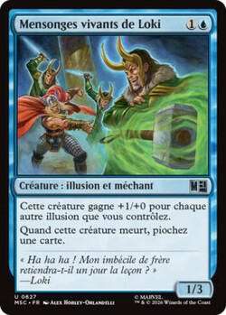 Mensonges vivants de Loki