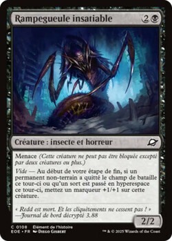 Rampegueule insatiable