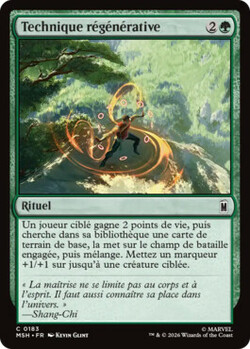 Technique régénérative