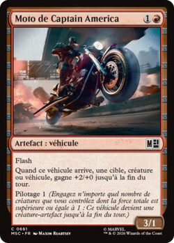 Moto de Captain America