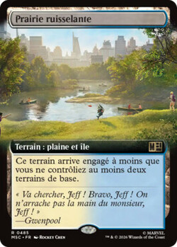 Prairie ruisselante