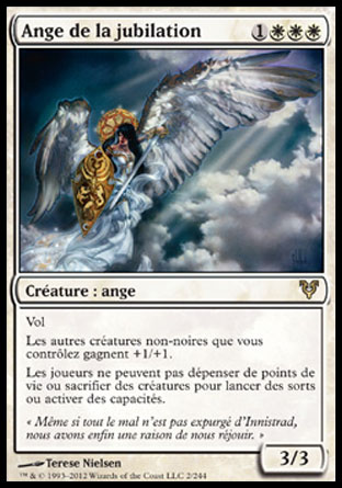 Ange de la jubilation