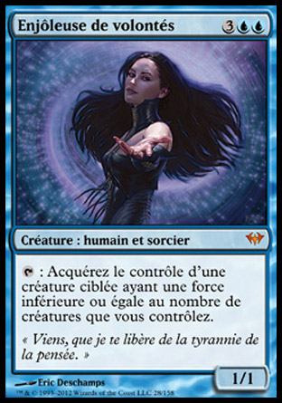 Enjôleuse de volontés