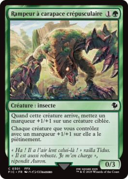 Rampeur à carapace crépusculaire