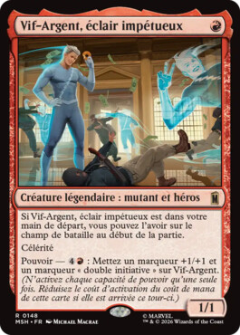Vif-Argent, éclair impétueux