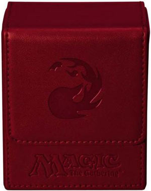 Deck Box Flip Box "Red Mana"
