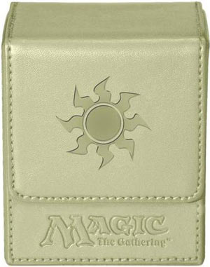 Deck Box Flip Box "White Mana"