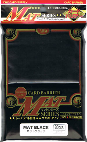 KMC Mat Black