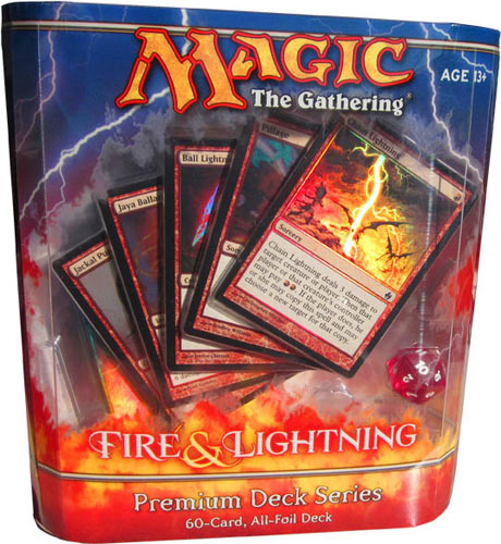 SOLDES : -20% ! Premium Deck Series : Fire & Lightning