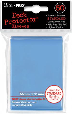 Ultra-Pro "Light Blue" -Nouveau format- x50