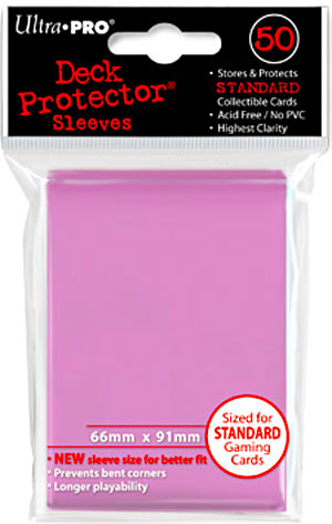 Ultra-Pro "Pink" -Nouveau format- x50