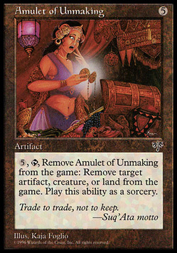 Amulet of Unmaking