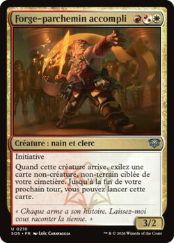 Forge-parchemin accompli