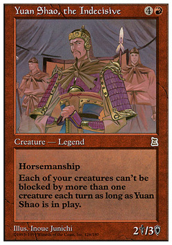 Yuan Shao, the Indecisive