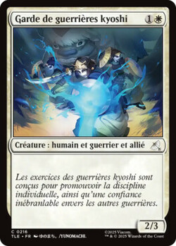 Garde de guerrières kyoshi