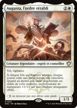 Augusta, l'ordre rétabli