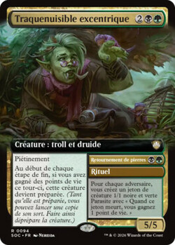 Traquenuisible excentrique