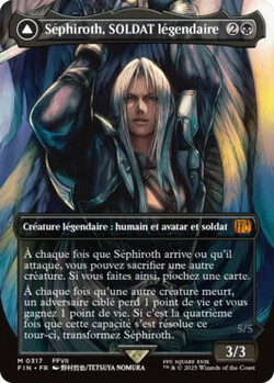 Séphiroth, SOLDAT légendaire