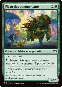 Fléau des commerçants