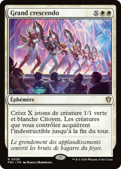 Grand crescendo