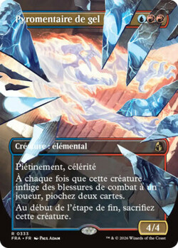 Pyromentaire de gel