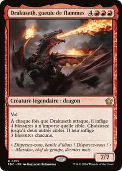Drakuseth, gueule de flammes