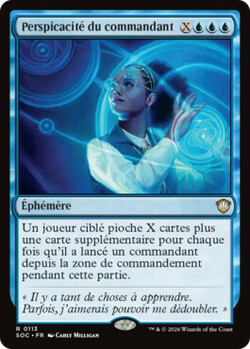 Perspicacité du commandant