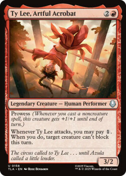 Ty Lee, Artful Acrobat