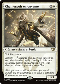 Chantespoir émouvante