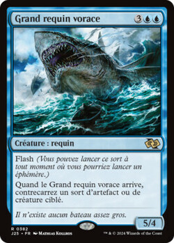 Grand requin vorace