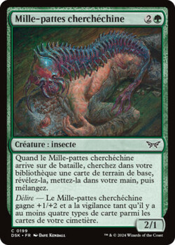 Mille-pattes cherchéchine