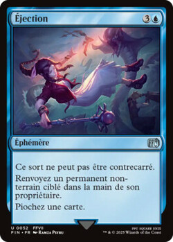 Éjection d'armure