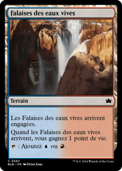 Falaises des eaux vives