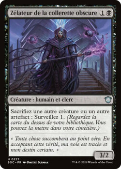 Zélateur de la collerette obscure