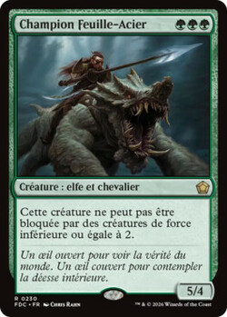 Champion Feuille-Acier