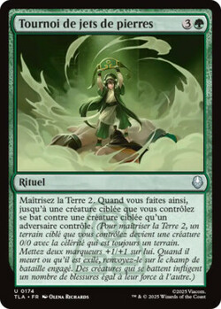 Tournoi de jets de pierres