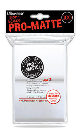 Ultra-Pro  Matte White -Nouveau format- x100