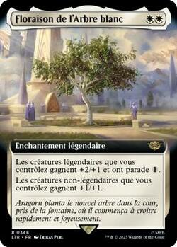 Floraison de l'Arbre blanc