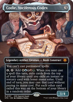 Codie, Vociferous Codex