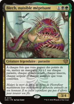 Blech, nuisible méprisant