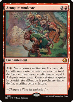 Attaque modeste