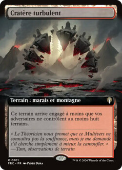 Cratère turbulent