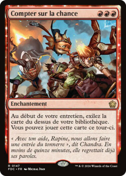 Compter sur la chance