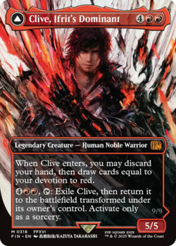 Clive, Ifrit's Dominant