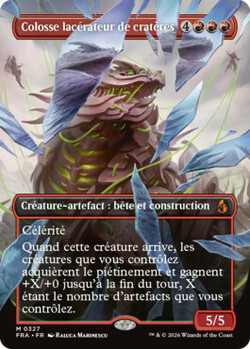 Colosse lacérateur de cratères