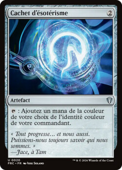 Cachet d'ésotérisme