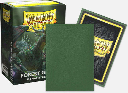 Dragon Shield -  Matte Forest Green 100