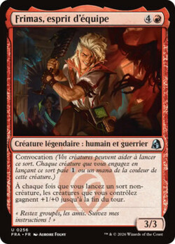 Frimas, esprit d'équipe