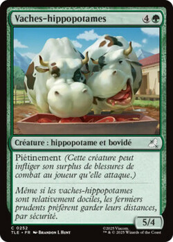 Vaches-hippopotames